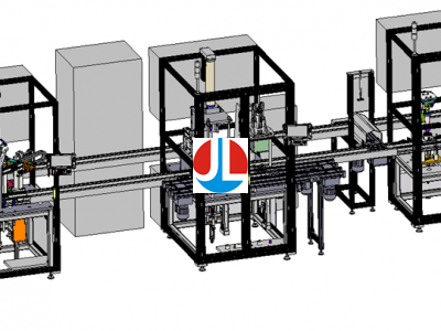 Automotive micro motor assembly and inspection production line